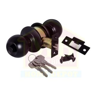 YALE VYCK6501-BK DOOR KNOBSET