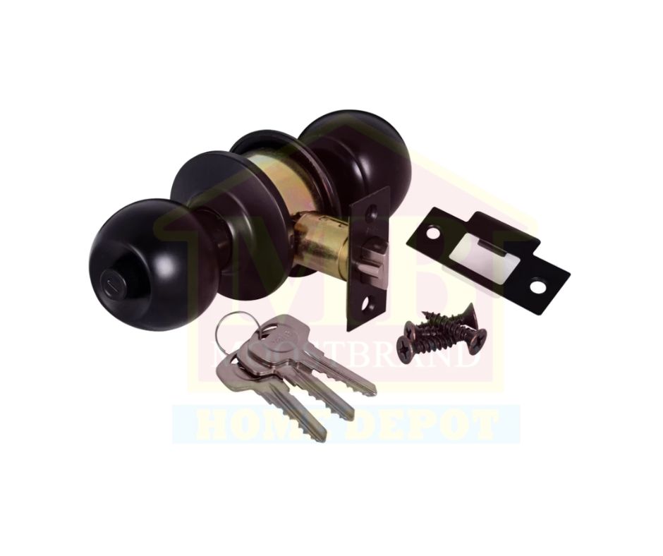 YALE VYCK6501-BK DOOR KNOBSET
